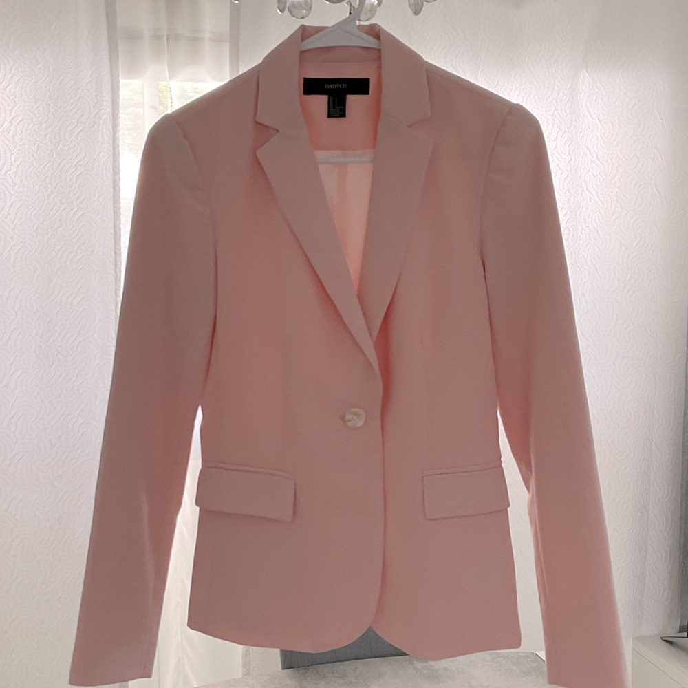 Forever 21 Light Pink Blazer